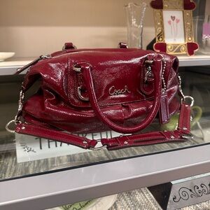 Red Coach Purse